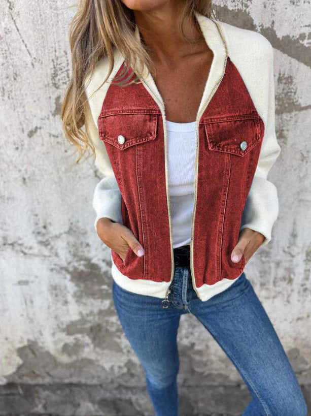 Roxane™ | Zip-Up Jacket V-Neck
