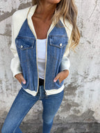 Roxane™ | Zip-Up Jacket V-Neck