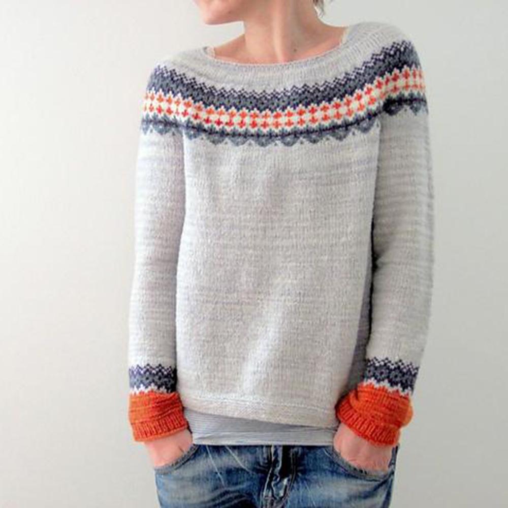 Sablelle All is Fair Isle in Love Sweater