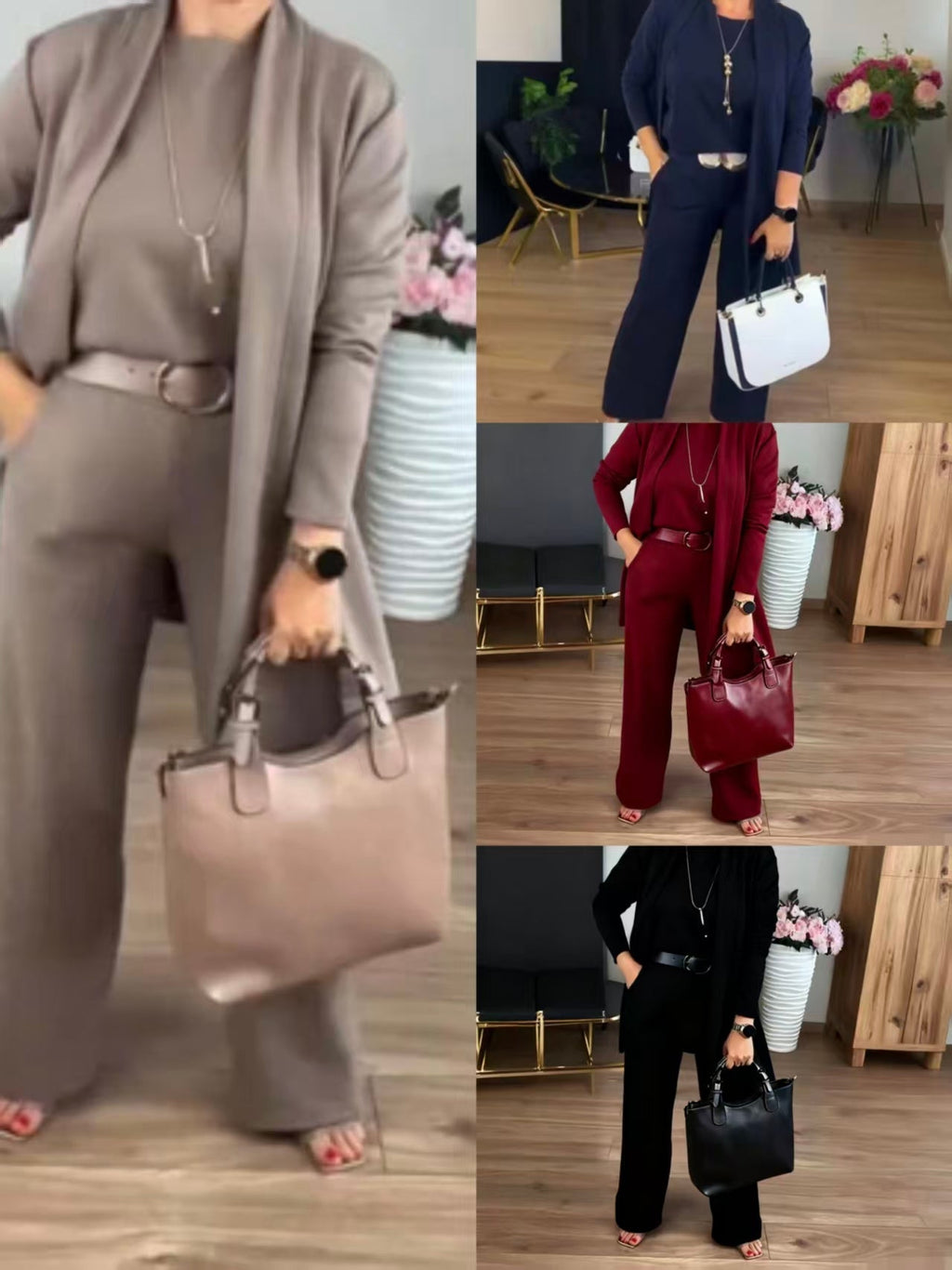 Isabella™ | Three-Piece Cardigan Set