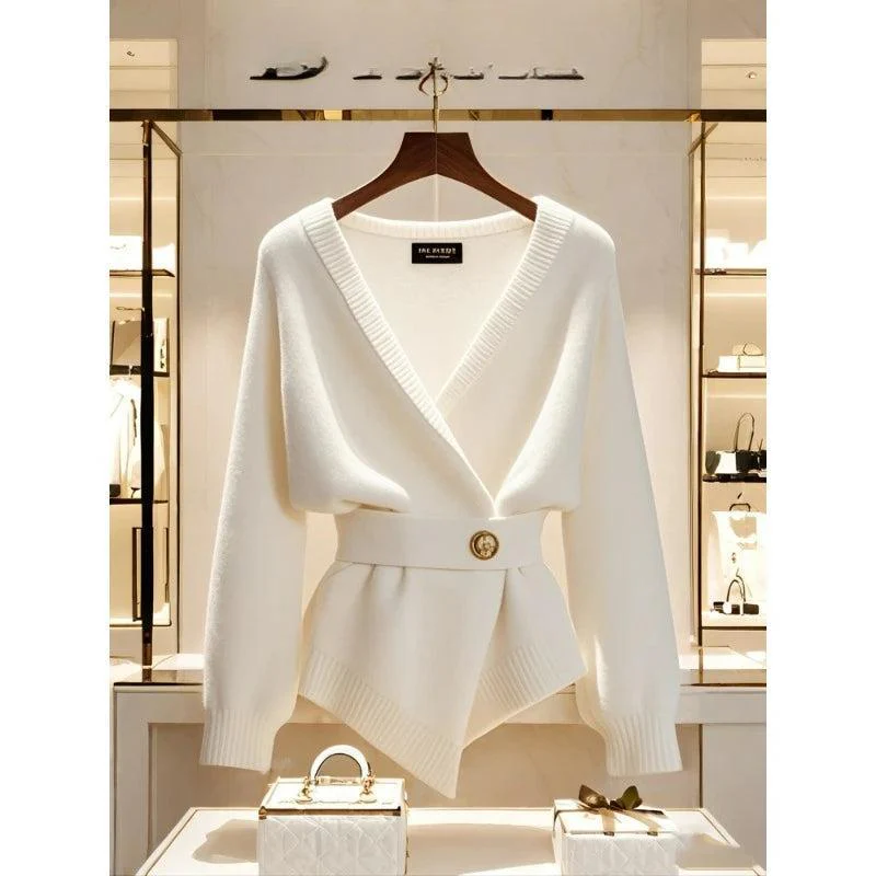 Sablelle Vintage Long Sleeve Plain Cardigan
