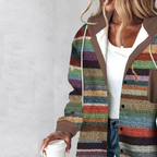Sablelle Classy Print Hoodie Outerwear