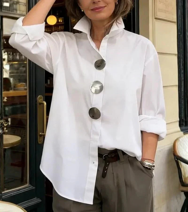 Grazia | Elegant Mid‑Season Blouse