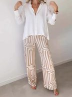 Sablelle Basic Long Sleeve Two Piece Set
