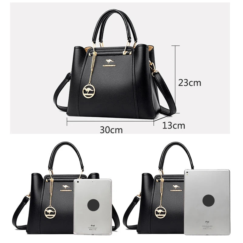 Madeline™ | Soft Leather Shoulder Bag
