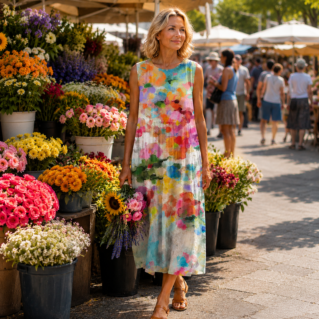 Margot™ | Soft Floral Summer Dress