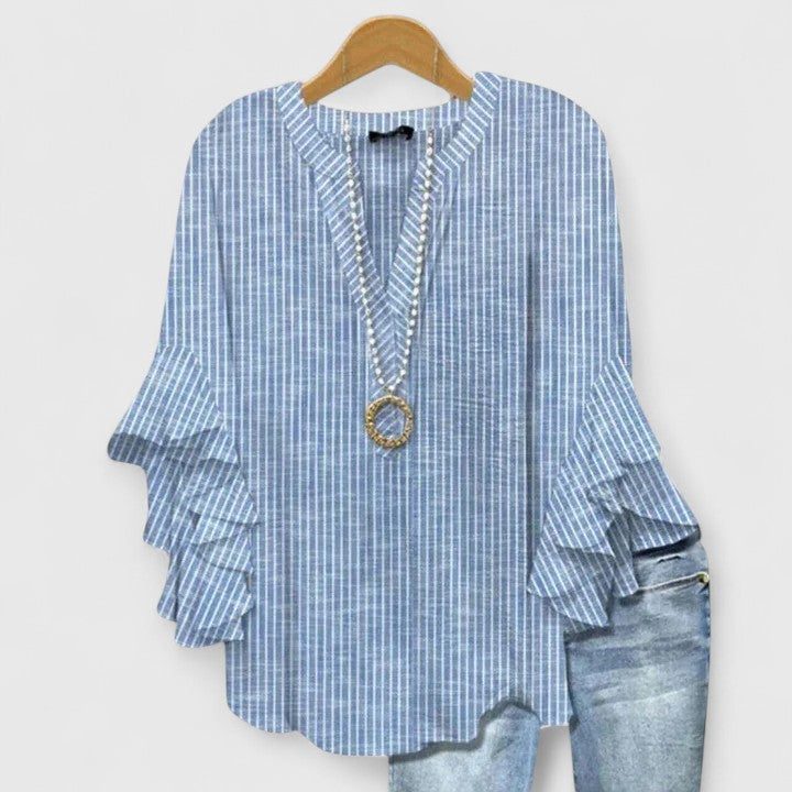 Isabella™ - Ruffle Sleeve Blouse