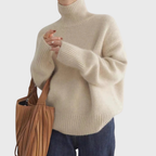 Isabelle™ | High Neck Cashmere Sweater