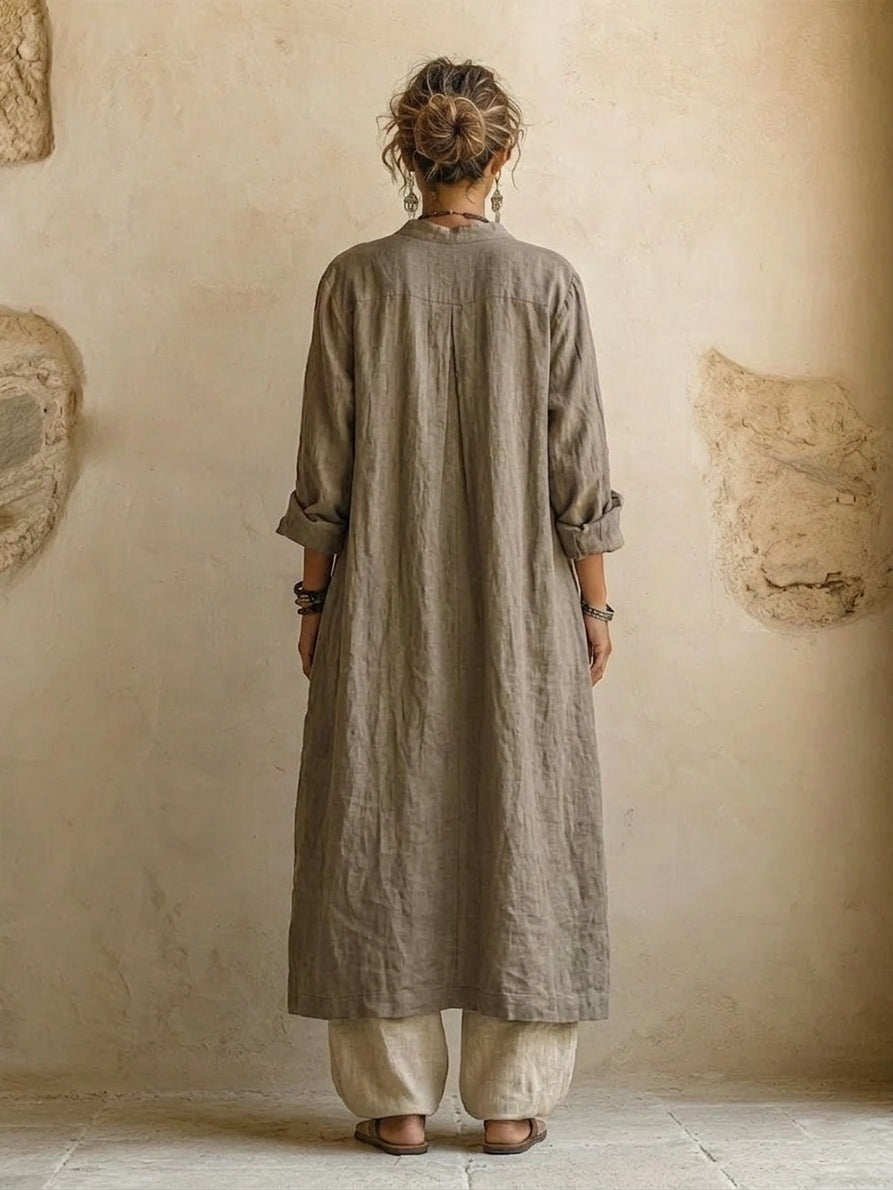 The Linen & Cotton Three-Piece Set
