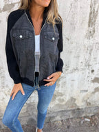 Roxane™ | Zip-Up Jacket V-Neck