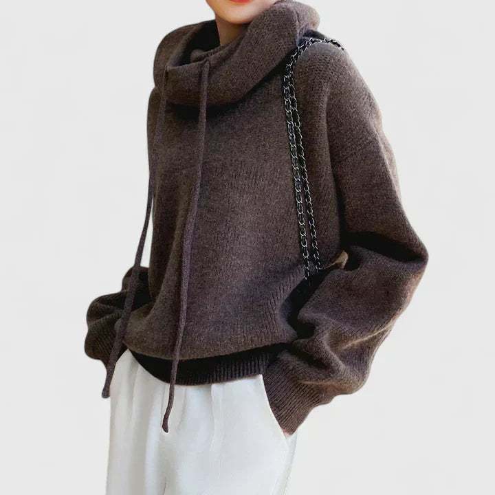 Marie™ | Soft Knitted Hoodie