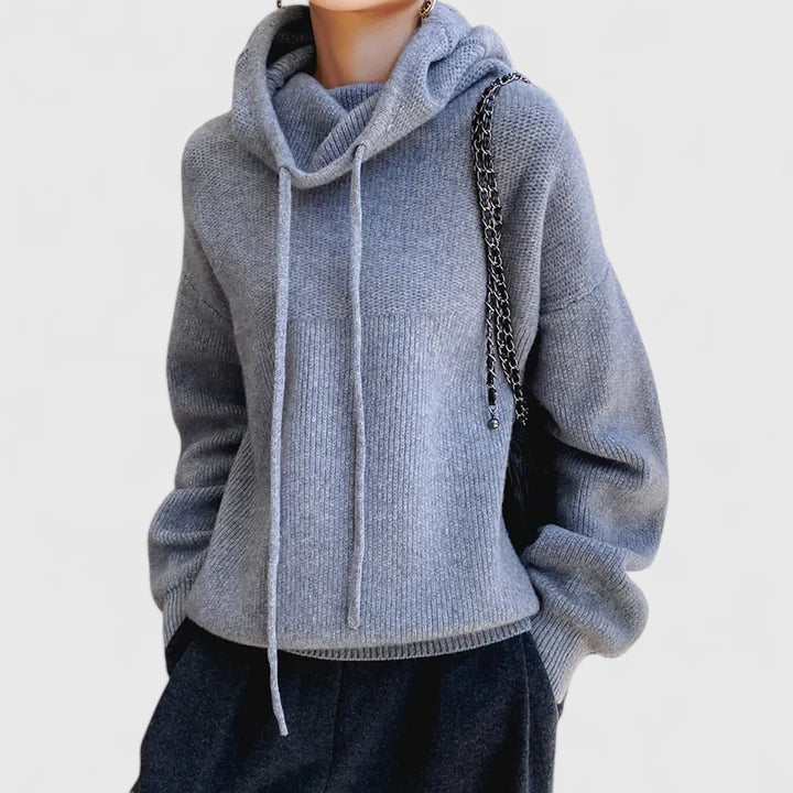 Marie™ | Soft Knitted Hoodie