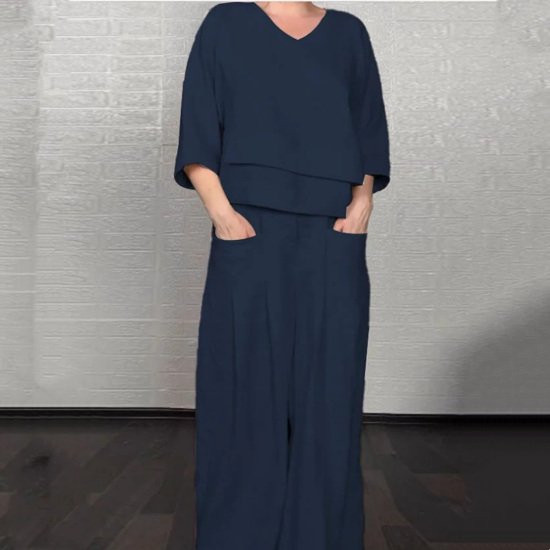 Elena™ | Cotton And Linen Set