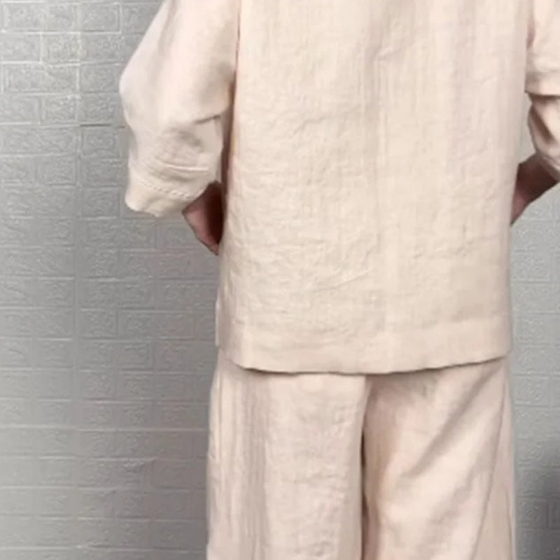 Elena™ | Cotton And Linen Set